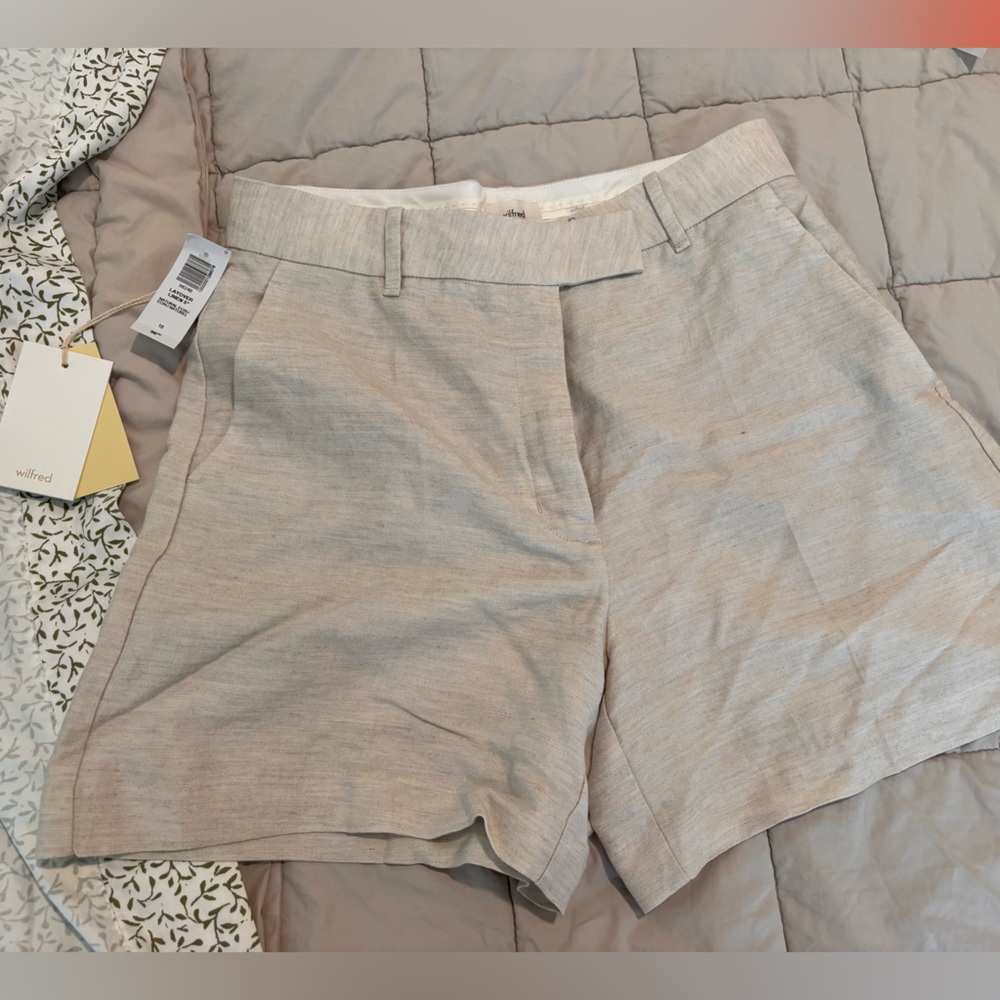 Wilfred linen shorts